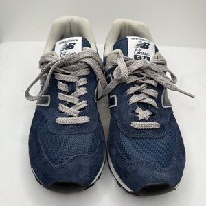 New Balance 574 Navy Blue Size USW6/USM4.5